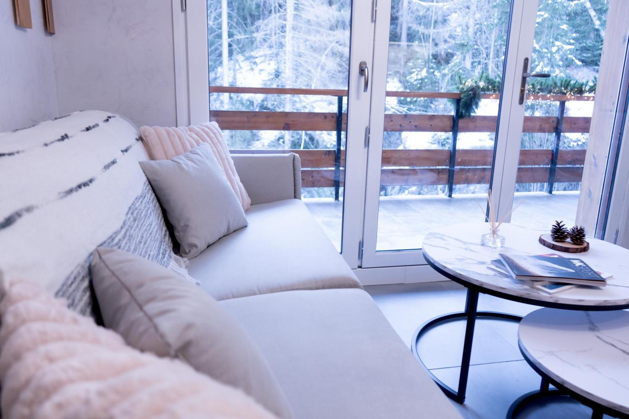 Studio Cabine Au Loup Blanc Avec Vue Mont Blanc Сен-Жерве-ле-Бен Екстер'єр фото